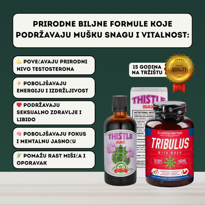 ZDRAVAR – Tribulus + Maka + Sikavica